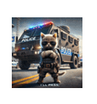 キャットポリス24時（個別スタンプ：36）