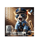 キャットポリス24時（個別スタンプ：37）