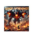 地獄の番犬-ケルベロス（個別スタンプ：1）