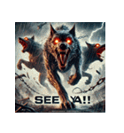 地獄の番犬-ケルベロス（個別スタンプ：6）