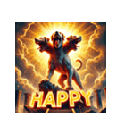 地獄の番犬-ケルベロス（個別スタンプ：9）