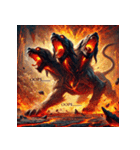 地獄の番犬-ケルベロス（個別スタンプ：15）