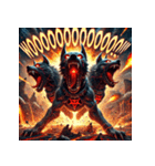 地獄の番犬-ケルベロス（個別スタンプ：16）