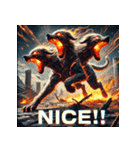 地獄の番犬-ケルベロス（個別スタンプ：21）