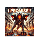 地獄の番犬-ケルベロス（個別スタンプ：24）