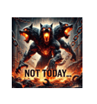 地獄の番犬-ケルベロス（個別スタンプ：34）