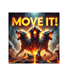 地獄の番犬-ケルベロス（個別スタンプ：39）