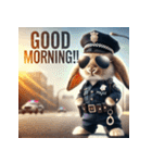 ラビットポリス24時（個別スタンプ：1）