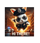 ラビットポリス24時（個別スタンプ：3）