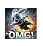 ラビットポリス24時（個別スタンプ：10）