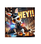 ラビットポリス24時（個別スタンプ：13）