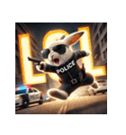 ラビットポリス24時（個別スタンプ：20）