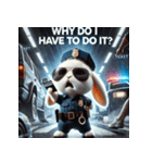 ラビットポリス24時（個別スタンプ：31）