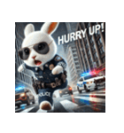 ラビットポリス24時（個別スタンプ：35）