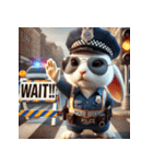 ラビットポリス24時（個別スタンプ：36）