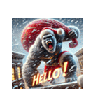 最強ゴリサンタ（個別スタンプ：2）