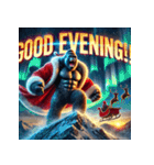 最強ゴリサンタ（個別スタンプ：4）