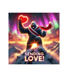 最強ゴリサンタ（個別スタンプ：11）