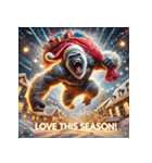 最強ゴリサンタ（個別スタンプ：15）