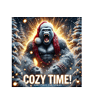 最強ゴリサンタ（個別スタンプ：17）