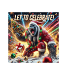 最強ゴリサンタ（個別スタンプ：19）