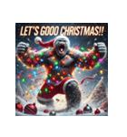 最強ゴリサンタ（個別スタンプ：20）