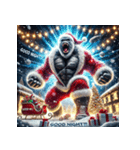 最強ゴリサンタ（個別スタンプ：23）