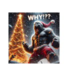 最強ゴリサンタ（個別スタンプ：31）