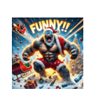 最強ゴリサンタ（個別スタンプ：33）