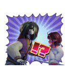 『銀河特急 ミルキー☆サブウェイ』第2弾（個別スタンプ：9）