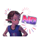 『銀河特急 ミルキー☆サブウェイ』第2弾（個別スタンプ：10）