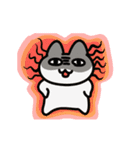 動く！可愛いネコちゃん達スタンプ（個別スタンプ：3）