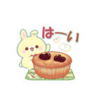 うさくまカフェ☕冬のぬくもりスタンプ（個別スタンプ：1）