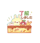 うさくまカフェ☕冬のぬくもりスタンプ（個別スタンプ：3）