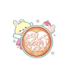 うさくまカフェ☕冬のぬくもりスタンプ（個別スタンプ：10）