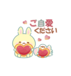 うさくまカフェ☕冬のぬくもりスタンプ（個別スタンプ：24）