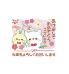 うさくまカフェ☕冬のぬくもりスタンプ（個別スタンプ：40）