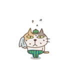 ねこがいる。【動く2】（個別スタンプ：14）