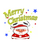 サッカー、正月、クリスマス（個別スタンプ：1）