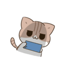 動く！毎日五月病なねこたち 季節の変わり目（個別スタンプ：13）