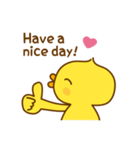 ひよこのピッピ_ うれし、たのし（個別スタンプ：32）