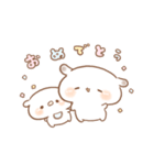 もるちゃんとみるくちゃんあけおめ（再販）（個別スタンプ：4）