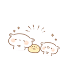 もるちゃんとみるくちゃんあけおめ（再販）（個別スタンプ：40）