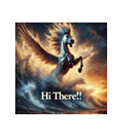 覇翼ペガサス【最強リアリスティック】（個別スタンプ：2）