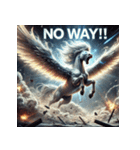 覇翼ペガサス【最強リアリスティック】（個別スタンプ：6）