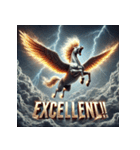 覇翼ペガサス【最強リアリスティック】（個別スタンプ：15）