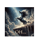 覇翼ペガサス【最強リアリスティック】（個別スタンプ：23）