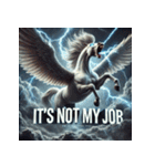 覇翼ペガサス【最強リアリスティック】（個別スタンプ：24）