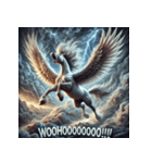 覇翼ペガサス【最強リアリスティック】（個別スタンプ：25）