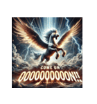 覇翼ペガサス【最強リアリスティック】（個別スタンプ：27）